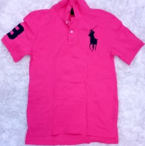 Kids Polo Ralph Lauren pink polo